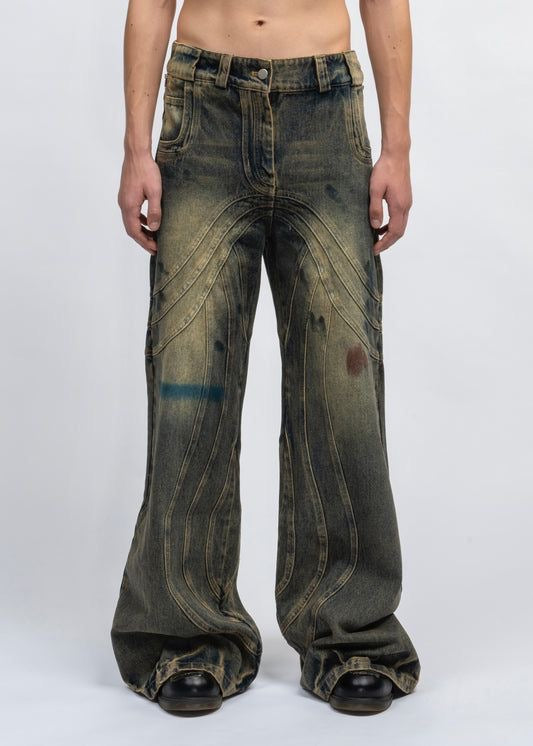 Casual Waves Jeans