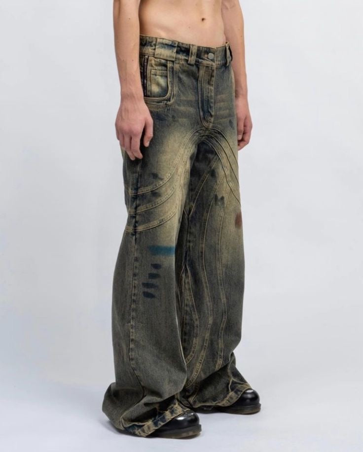 Casual Waves Jeans