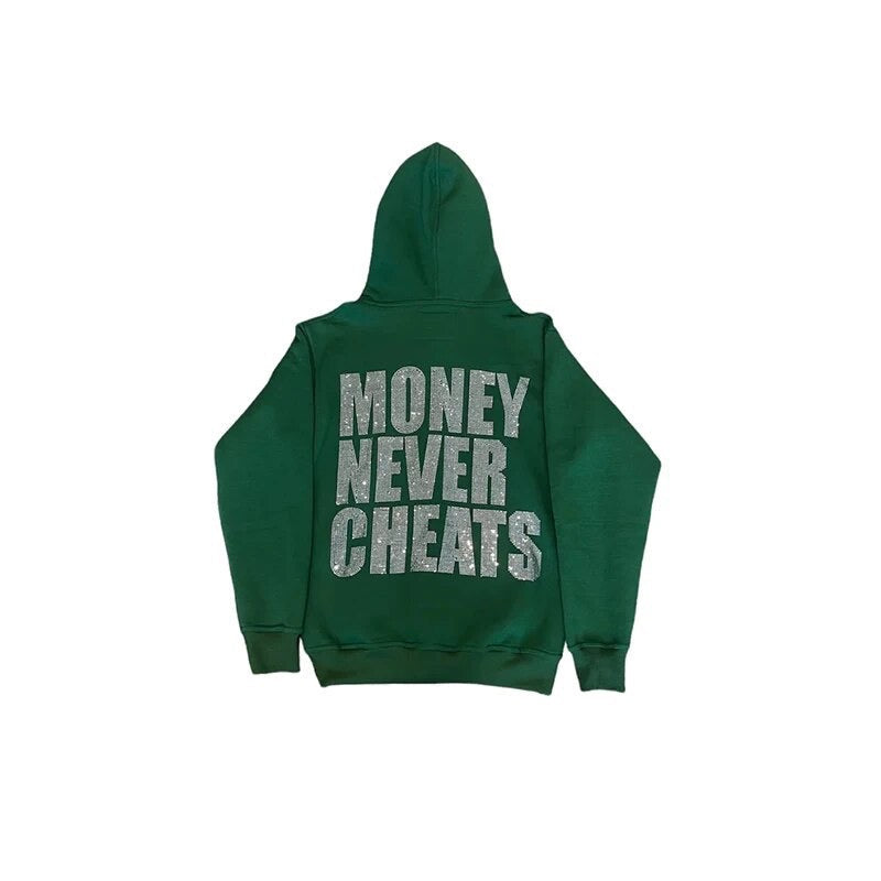 Money Never Cheats Zip Hoodie
